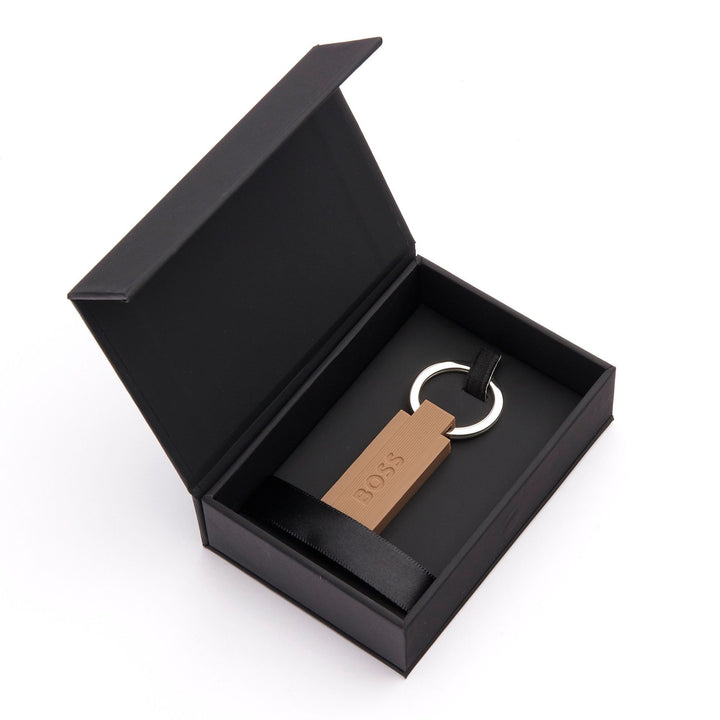 Hugo Boss Keyring Edge Iconic Camel HAK421X