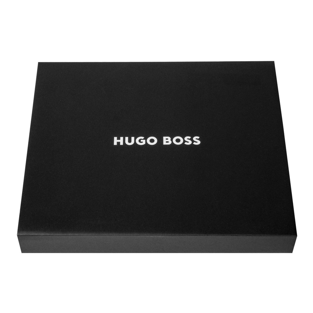 Hugo Boss A5 Pinstripe Black HDM210A Folder