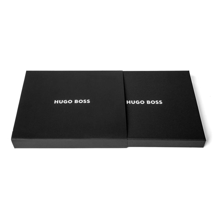 Hugo Boss A5 Pinstripe Black HDM210A Folder