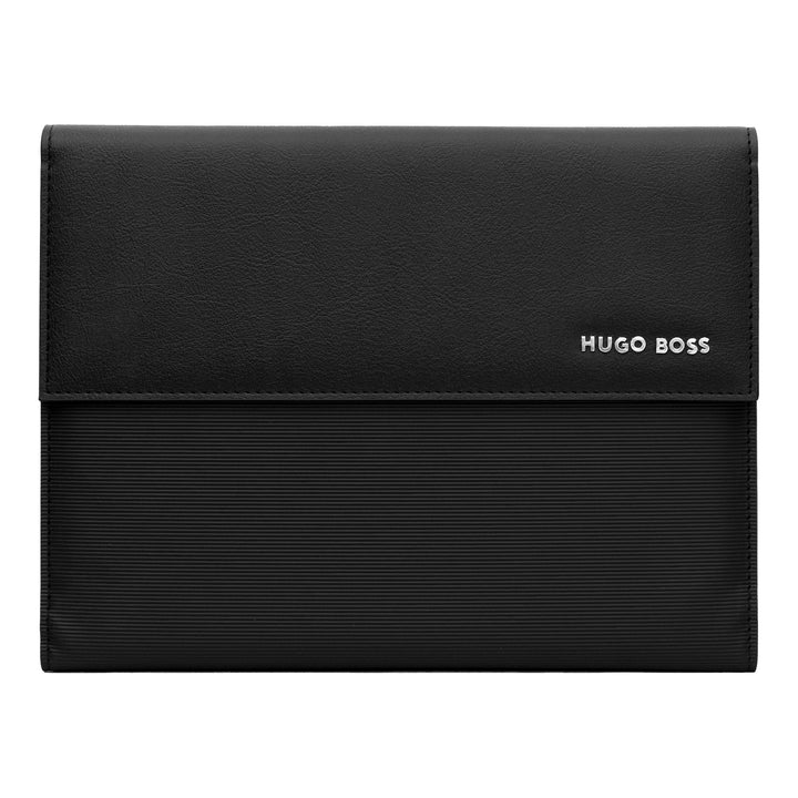 Hugo Boss A5 Pinstripe Black HDM210A Folder