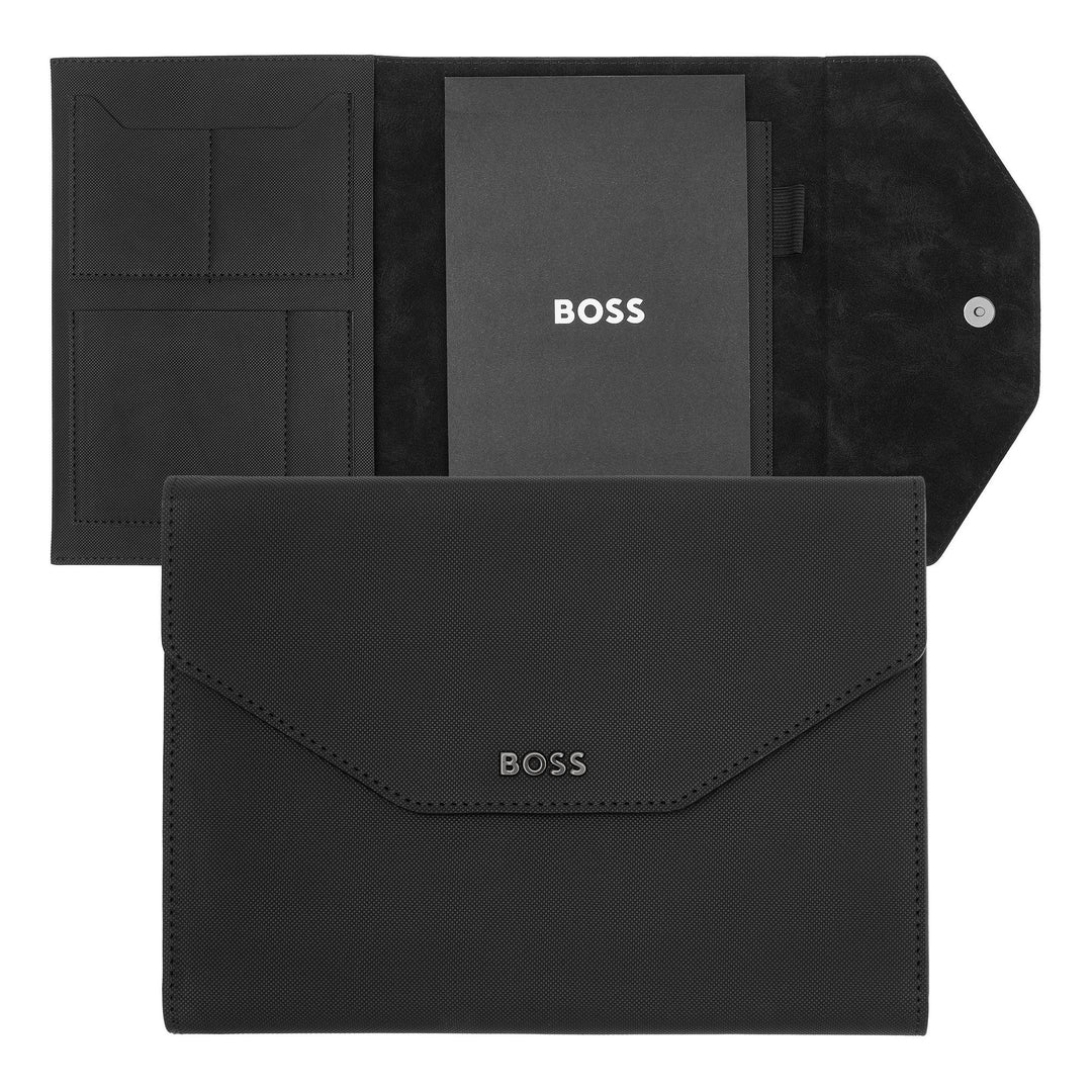 Pasta Hugo Boss A5 Rive Preto HDM414A
