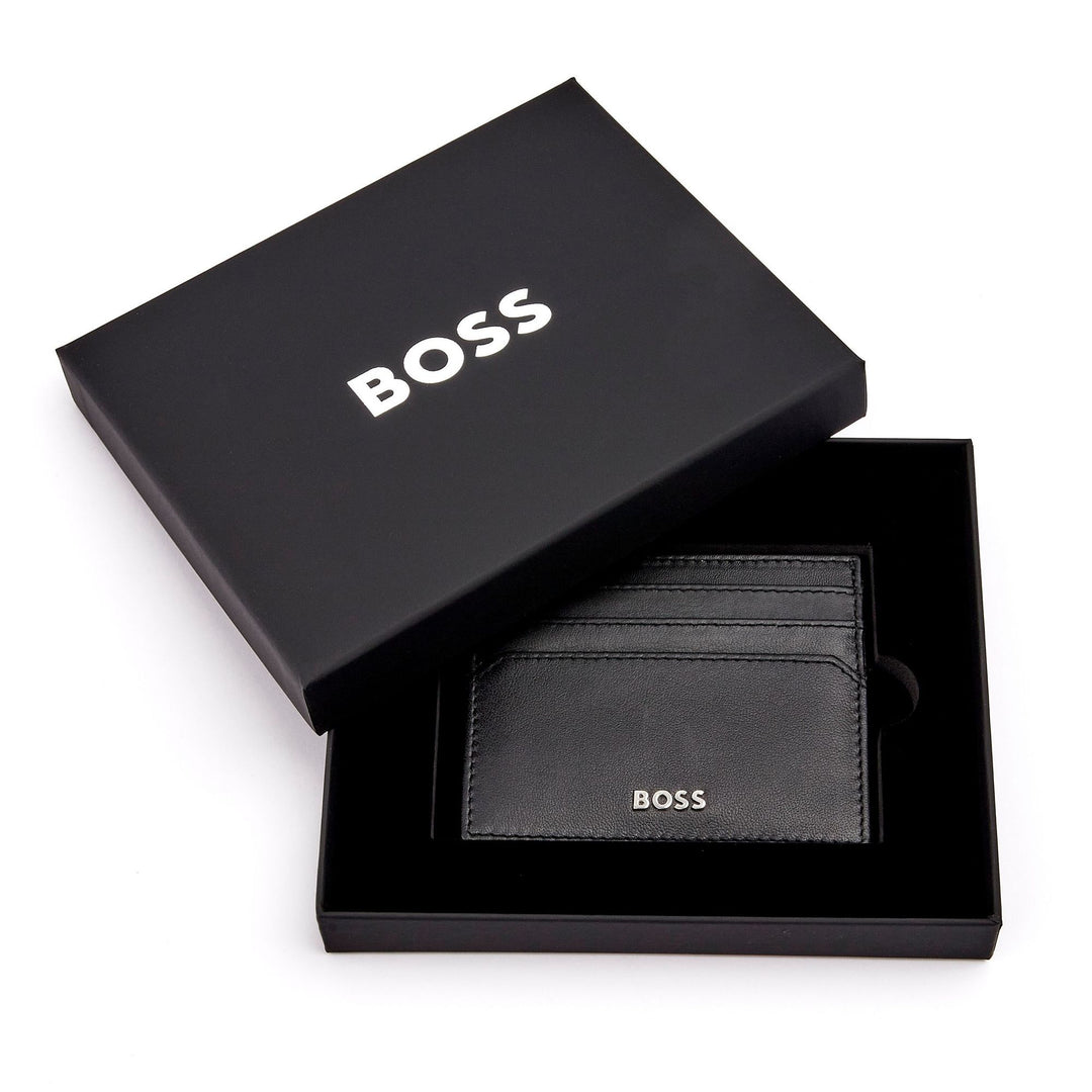 Hugo Boss Porta carte Classico Liscio Nero HLC403A