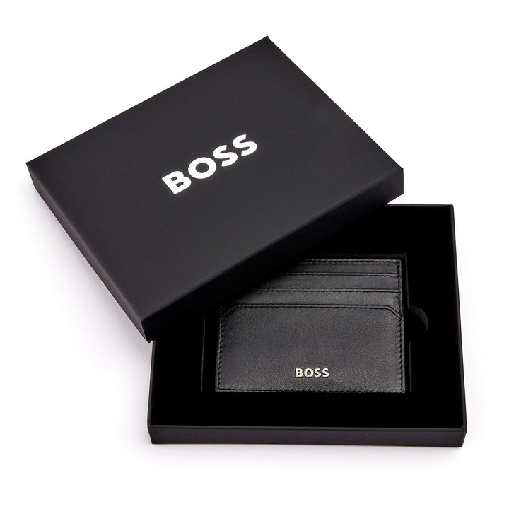 Hugo Boss Porta carte Classico Liscio Nero HLC403A