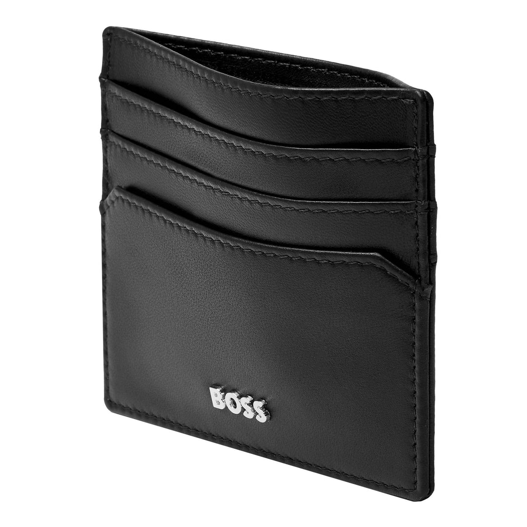 Hugo Boss Porta carte Classico Liscio Nero HLC403A