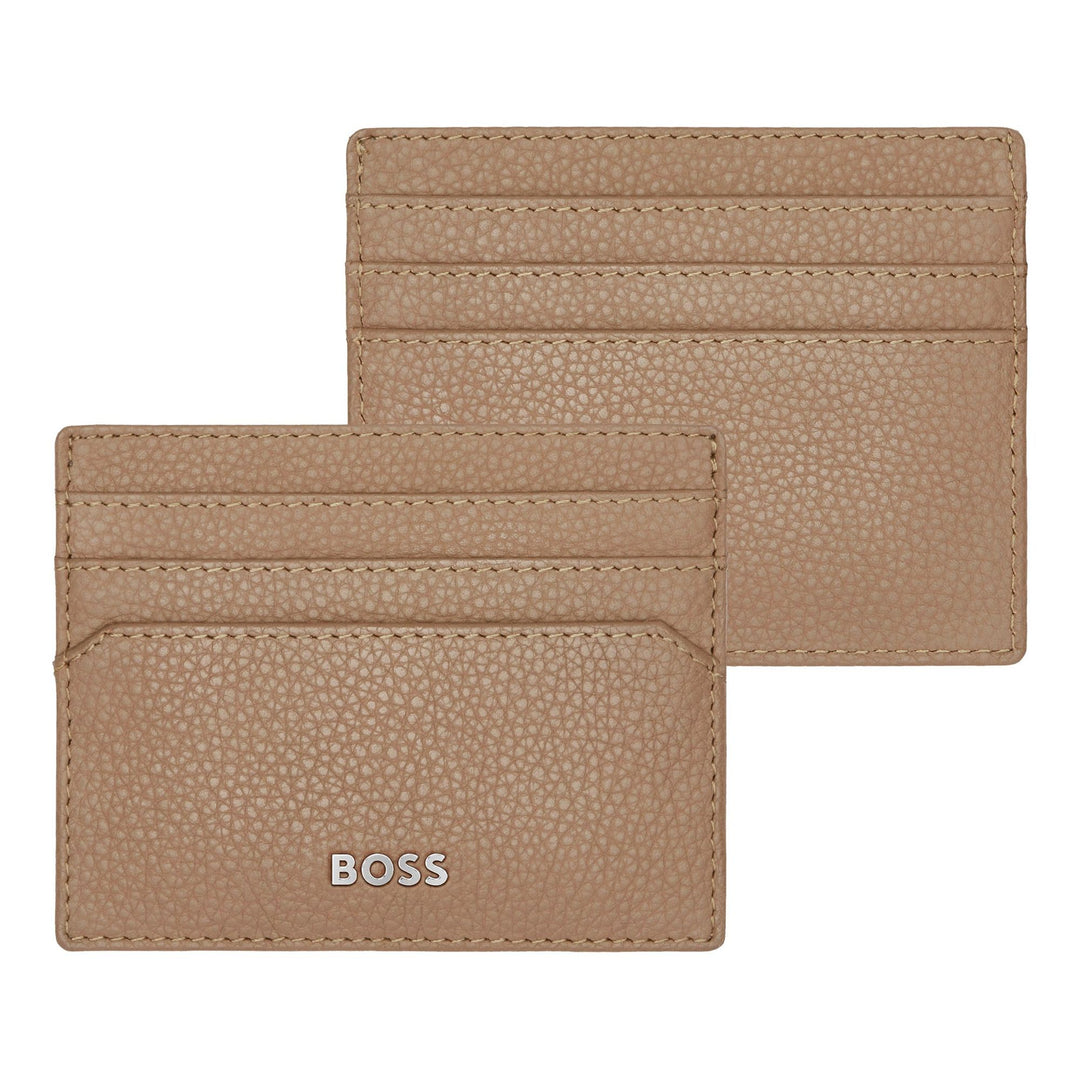 Porta-cartões Hugo Boss Classic Garnet Camel HLC416X