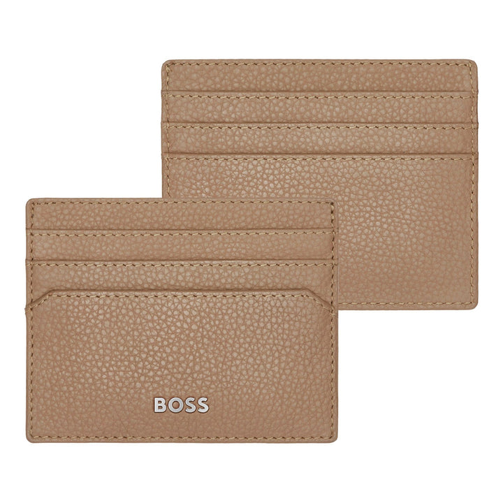 Porta-cartões Hugo Boss Classic Garnet Camel HLC416X