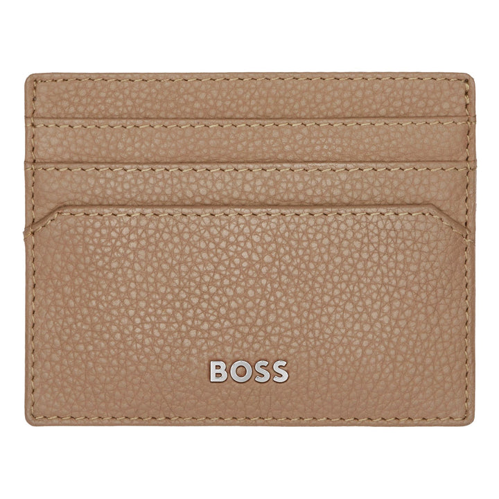 Porta-cartões Hugo Boss Classic Garnet Camel HLC416X