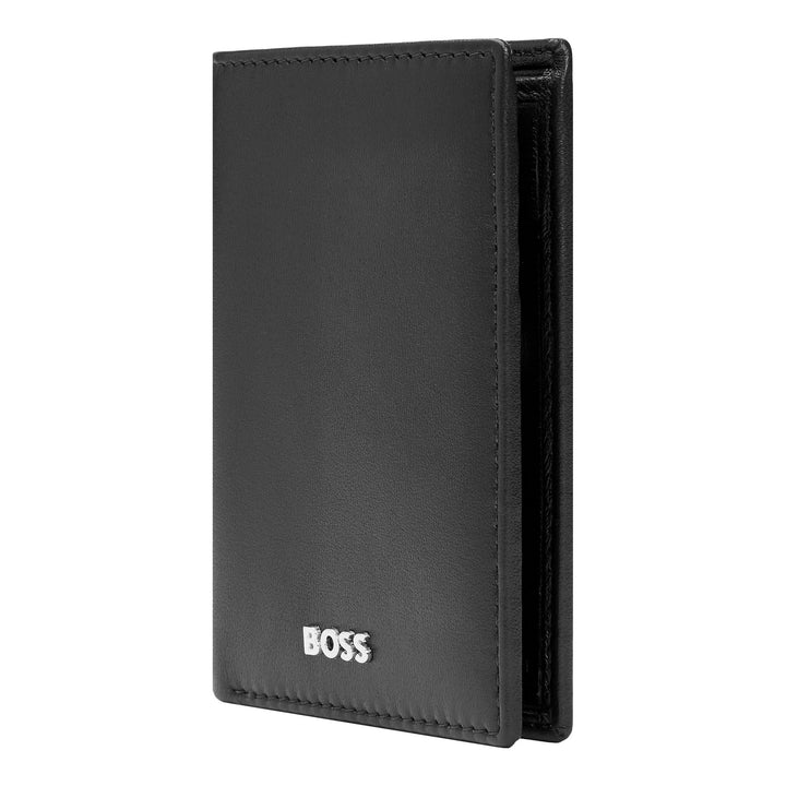 Hugo Boss Classic Smooth Folding Korthållare Svart HLE403A