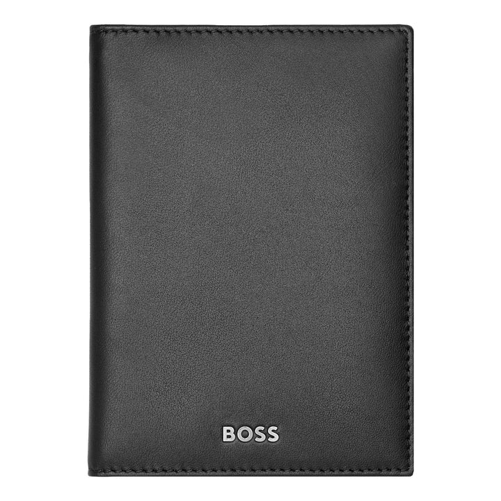 Hugo Boss Classic Smooth Folding Korthållare Svart HLE403A