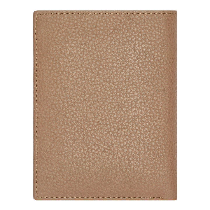 Porta-cartões dobrável Hugo Boss Classic Grained Camel HLE416X