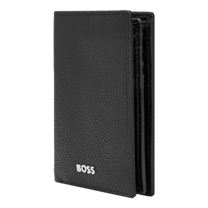 Hugo Boss Trifold Korthållare Klassisk Granulerad Svart HLF416A