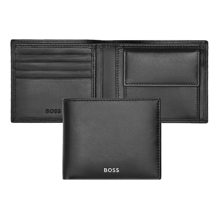 Porta-moedas Hugo Boss Classic Smooth Preto HLM403A