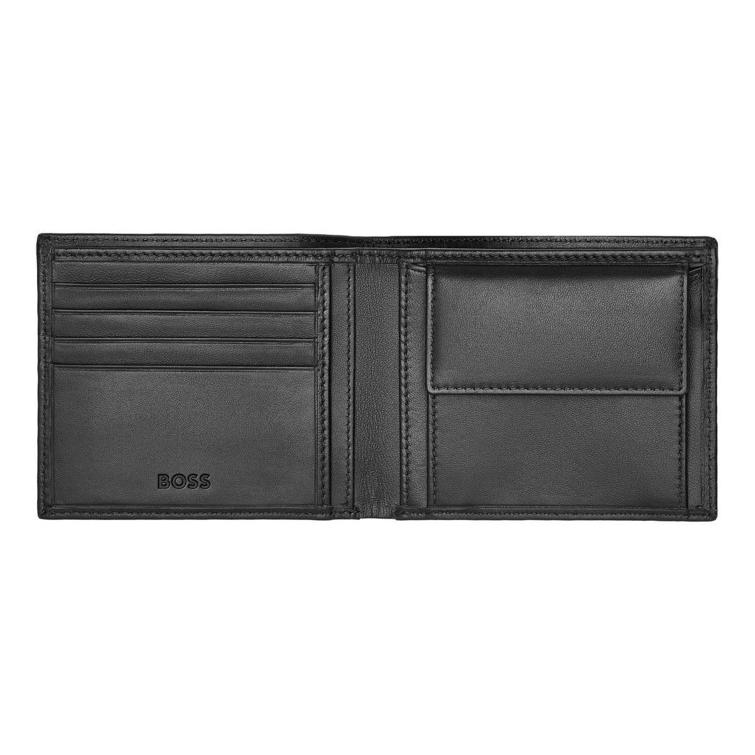 Porta-moedas Hugo Boss Classic Smooth Preto HLM403A