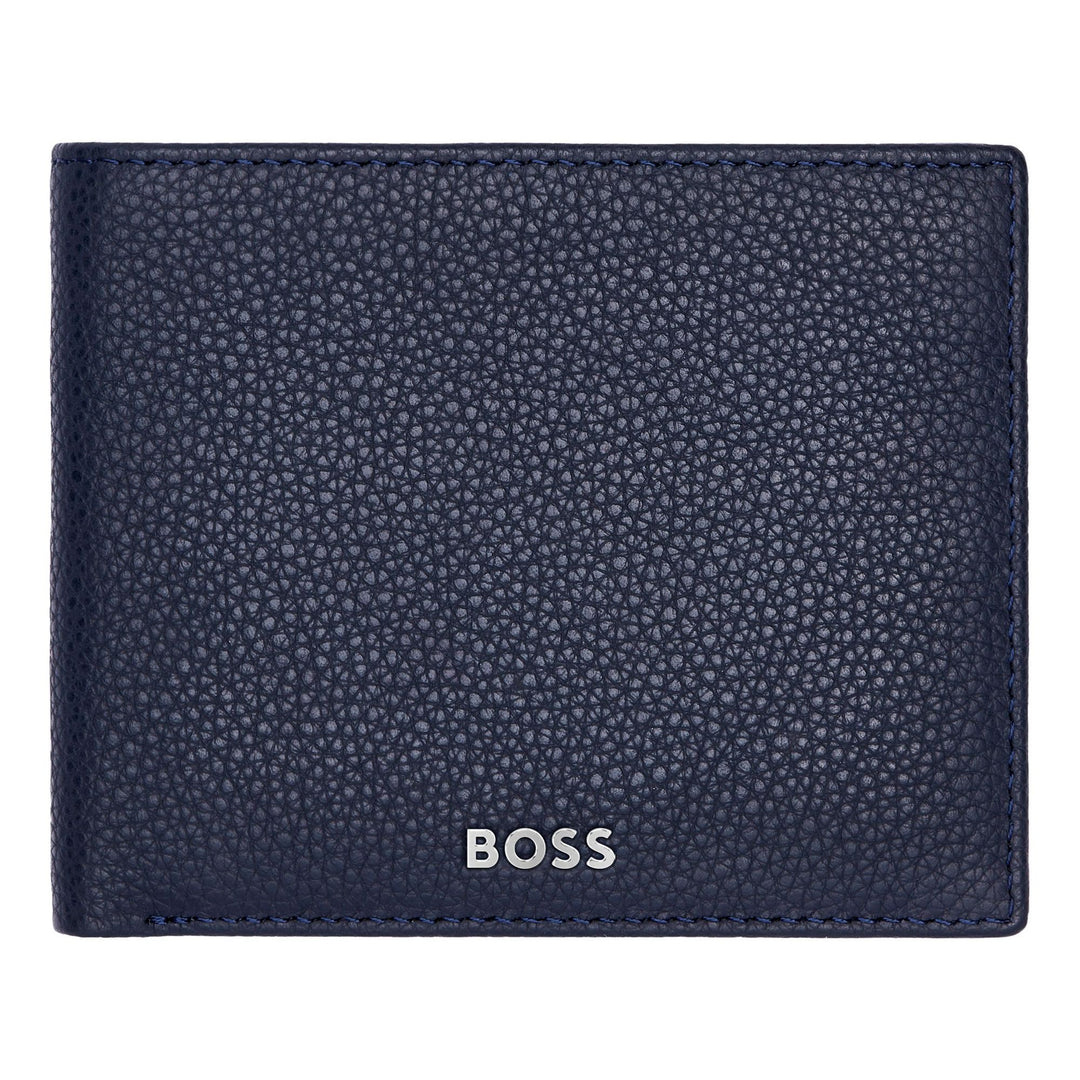 Portefeuille Hugo Boss Classic Grained Navy HLM416N