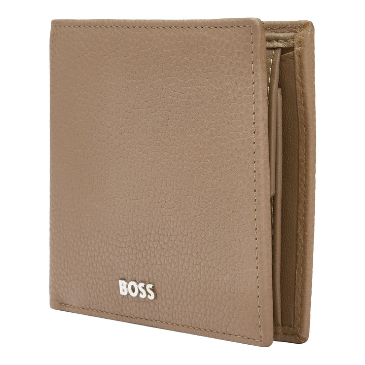Carteira Hugo Boss Classic Granulada Camel Money HLM416X