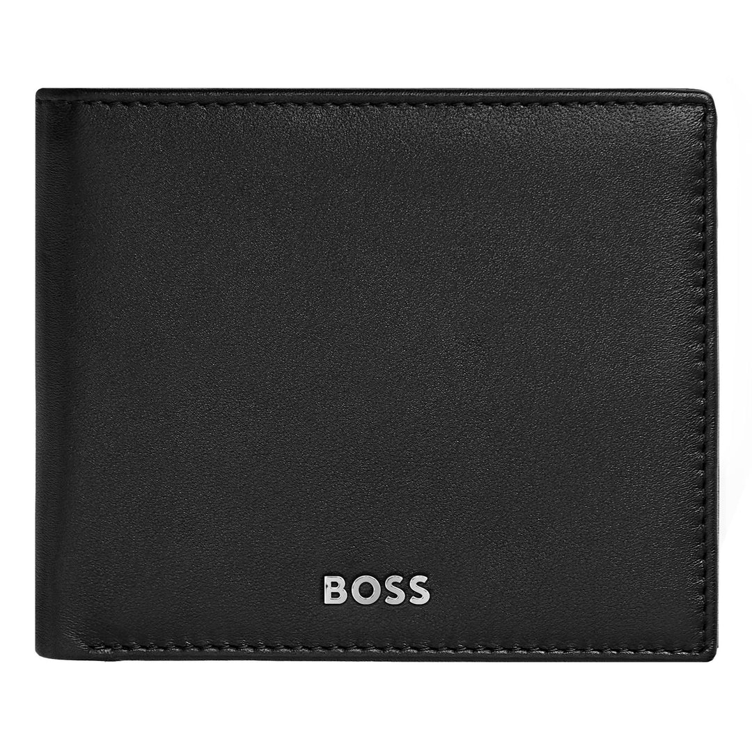 Hugo Boss Portfolio apporte de l'argent avec un Black Black Black classique HLN403A