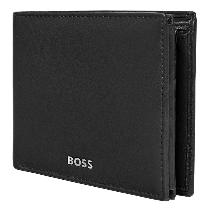 Hugo Boss Portfolio apporte de l'argent avec un Black Black Black classique HLN403A