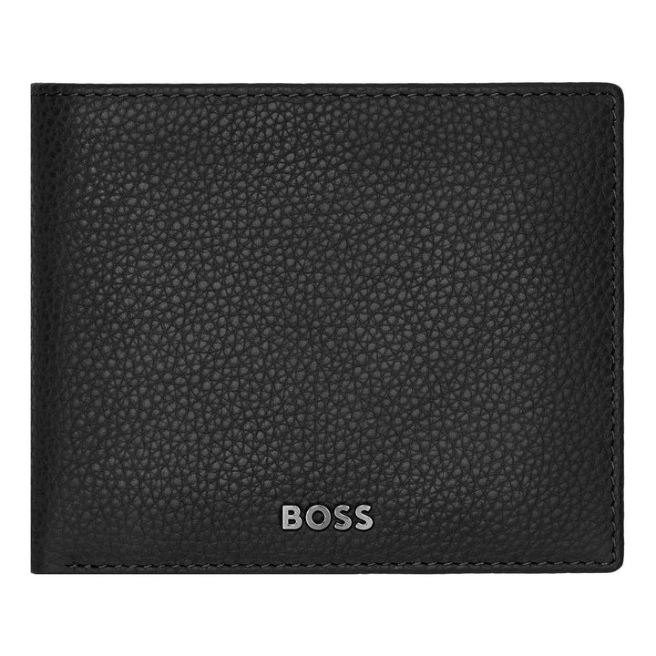 Carteira Hugo Boss Classic Grained Black Flap Money HLN416A
