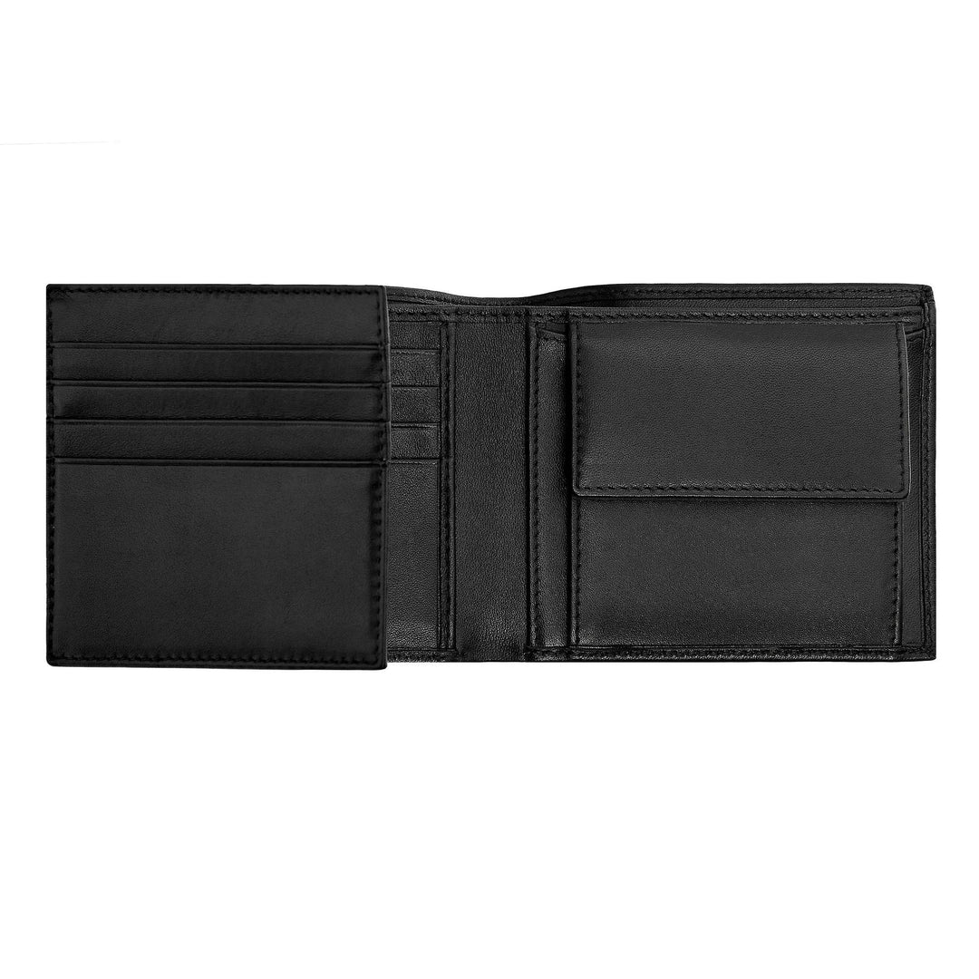 Carteira Hugo Boss Classic Grained Black Flap Money HLN416A