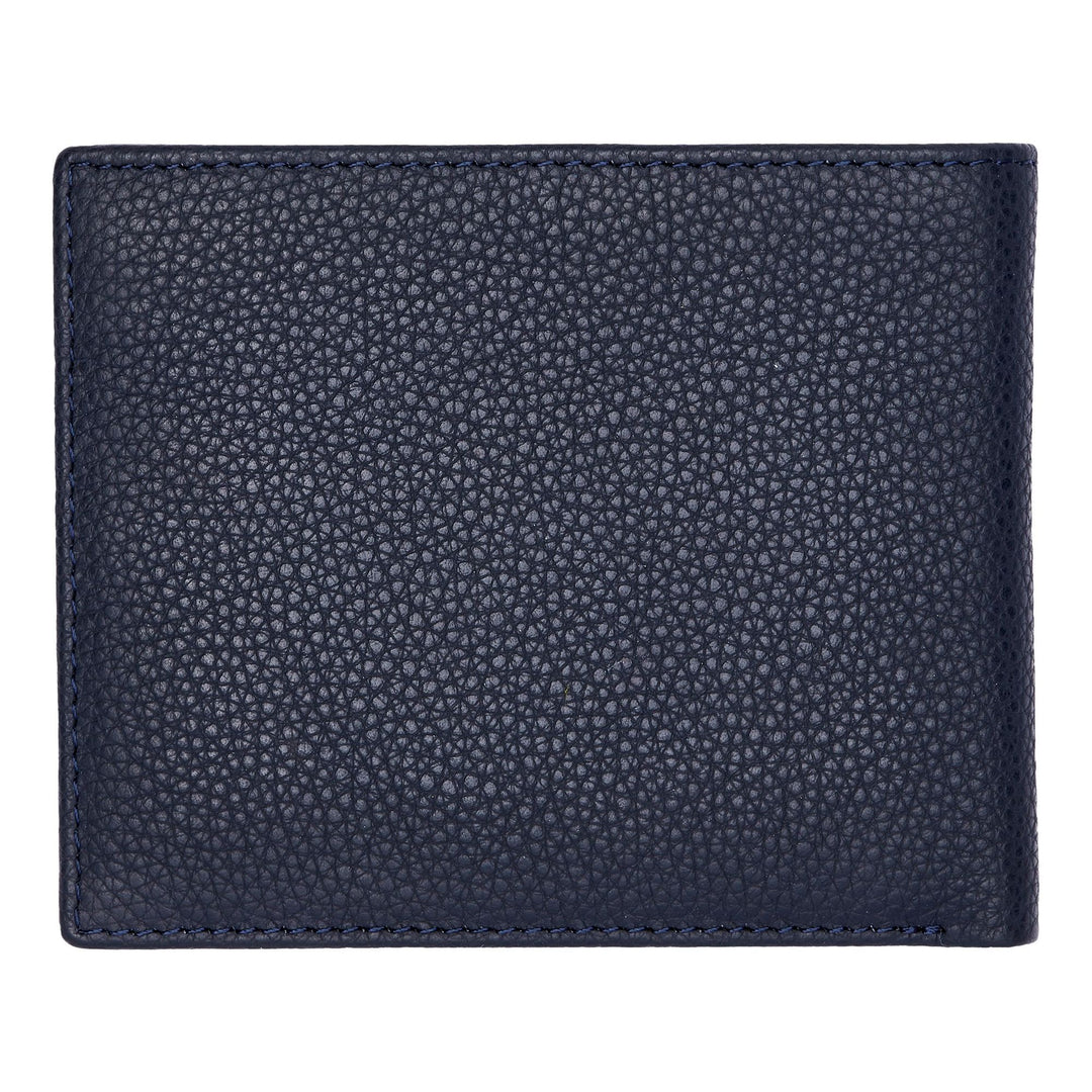 Carteira Hugo Boss Classic Flap Azul marinho granulado HLN416N