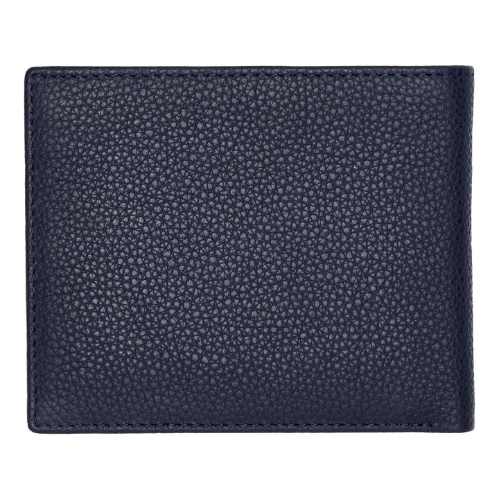 Carteira Hugo Boss Classic Flap Azul marinho granulado HLN416N