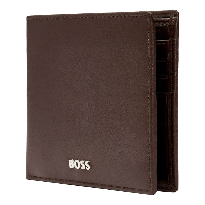 Hugo Boss Portafoglio Classico Liscio Marrone HLW403Y
