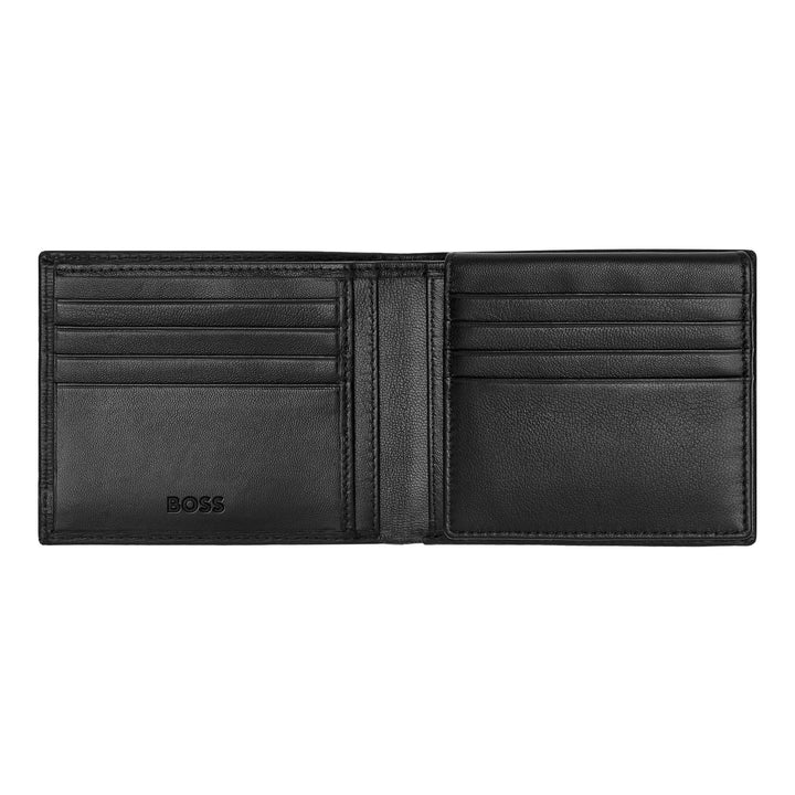 Hugo Boss Portafoglio con patta Iconic Black HLY421A