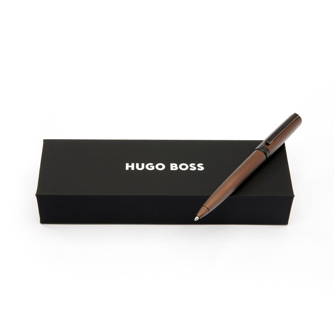 Hugo Boss Tükenmez Kalem Dişlisi Fırçalı Haki HSK4414T