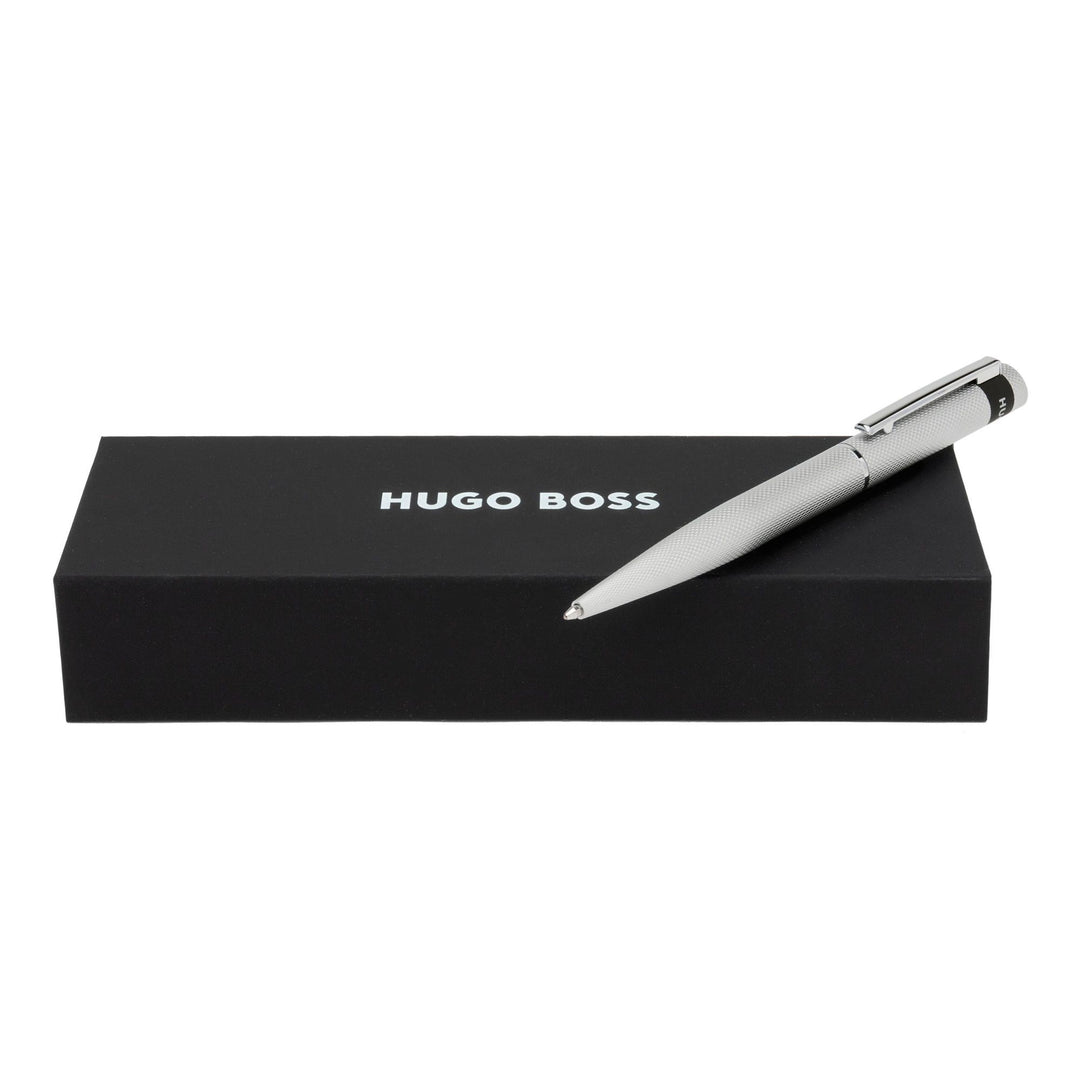 Bolígrafo Hugo Boss Loop Diamante Cromado HSW3674B