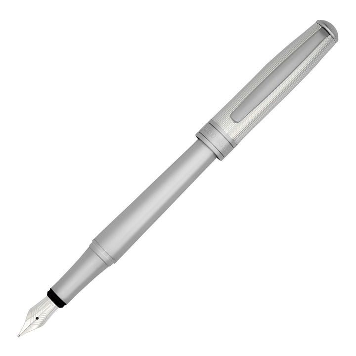 Stylo plume Hugo Boss Essential Métal Argent HSY4872C