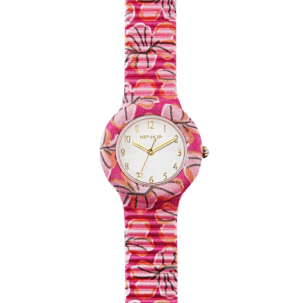 힙합 시계 분홍색 부케 꽃 컬렉션 32mm HWU1174