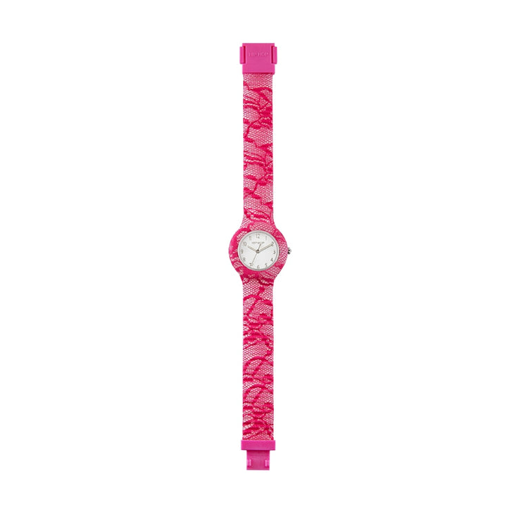 힙합 시계 핑크 레이스 레이스 컬렉션 32mm HWU1187