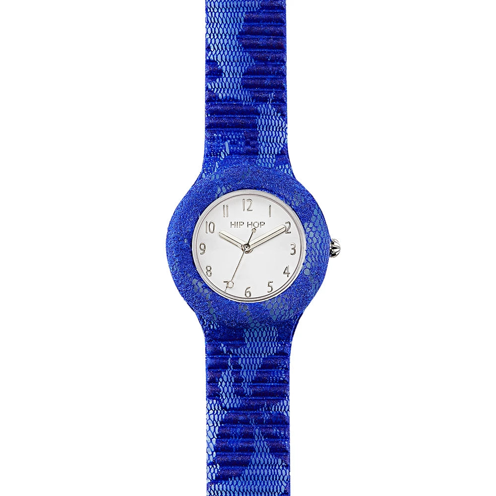 Hip Hop Watch Watch Blue Lace Lace Collection 32mm Hwu1188