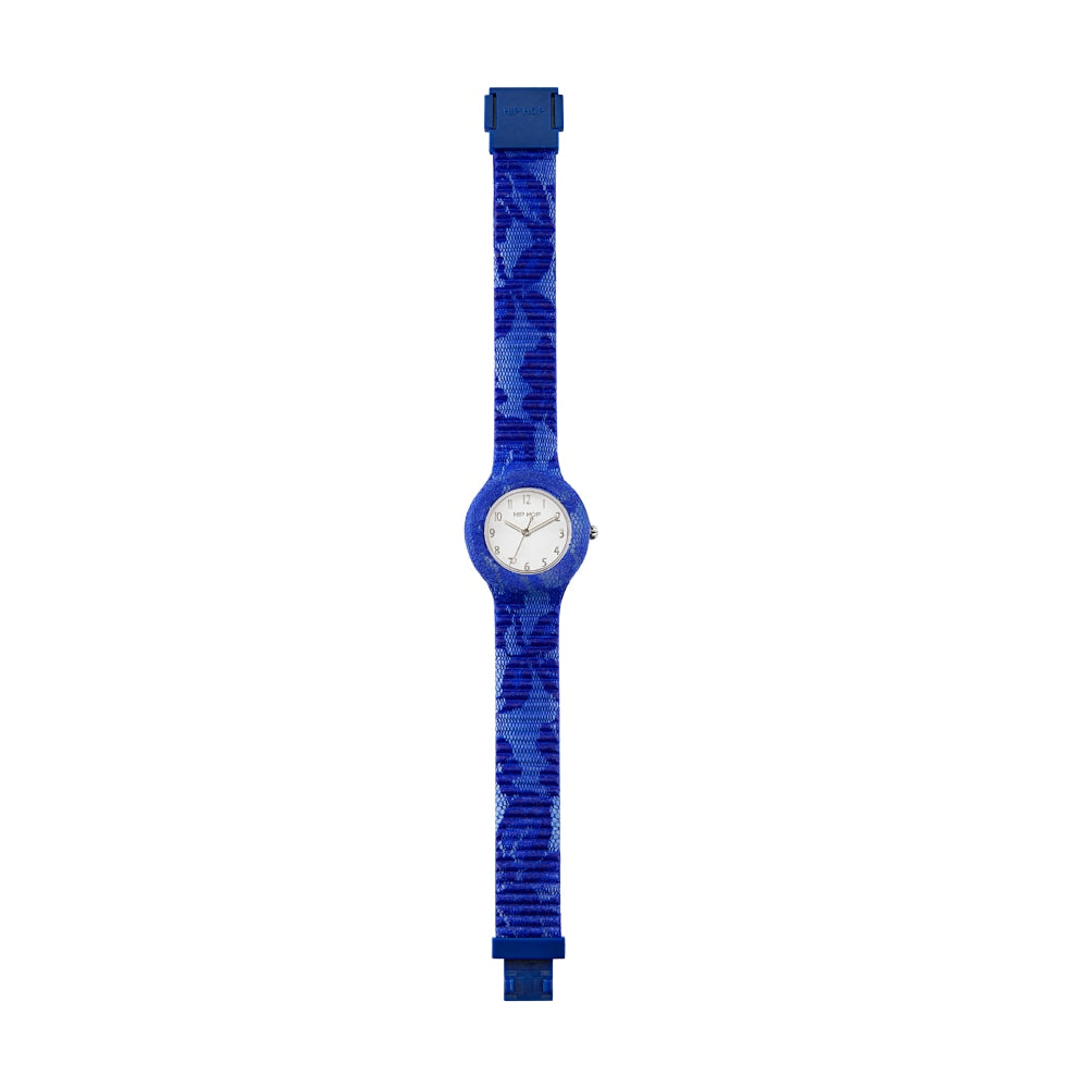 Hip Hop Watch Watch Blue Lace Lace Collection 32mm Hwu1188