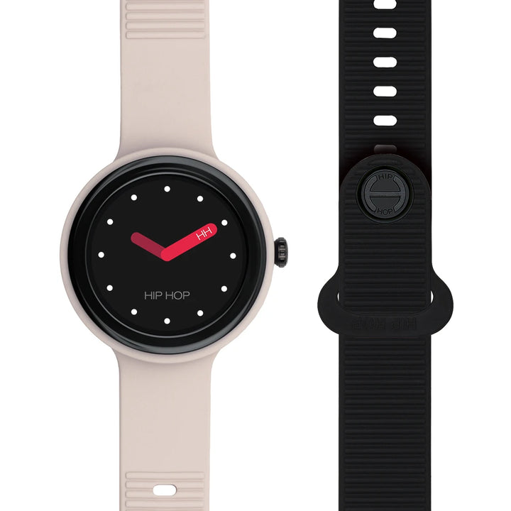 ساعة هيب هوب الذكية باللون الوردي/الأسود HWU1193