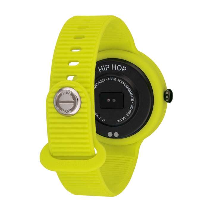 היפ הופ שעון חכם צהוב חכם/שחור HWU1195 שעון