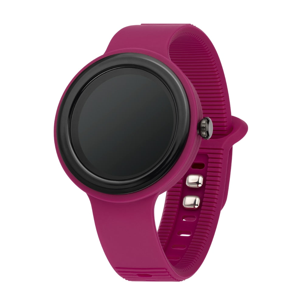 Hip Hop Smartwatch Watch Fuchsia/Black HWU1196