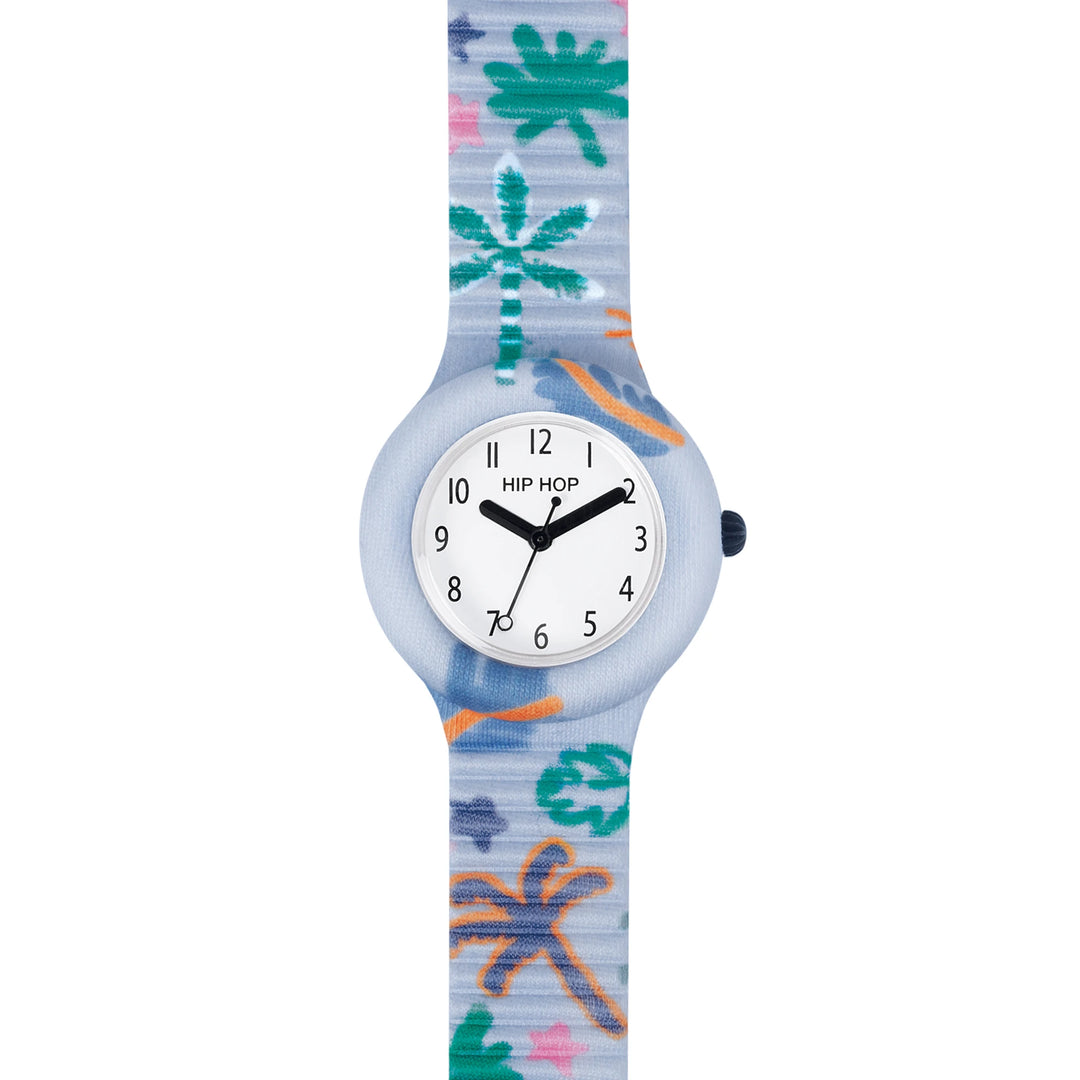 ساعة هيب هوب بالم سبرينغز ازرق فاتح مجموعة كاليفورنيا فايبس 32 ملم HWU1214