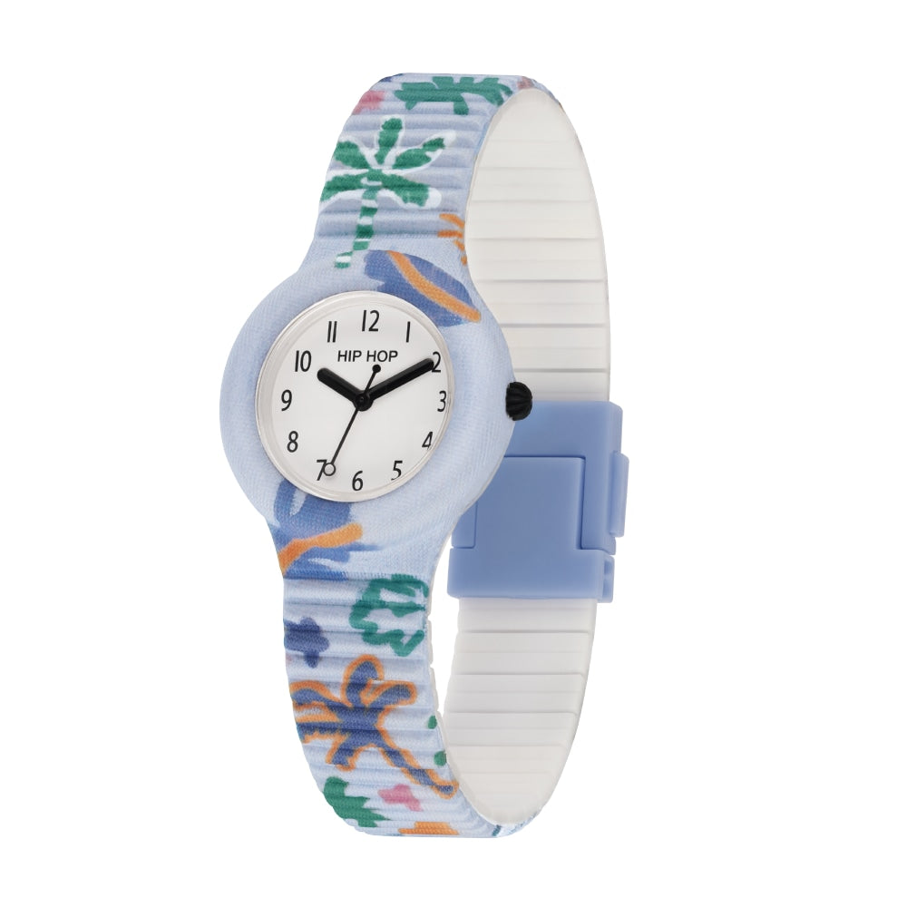 Hip Hop Palm Springs jasnoniebieski kalifornijska kolekcja Vibes 32 mm HWU1214 Watch Watch