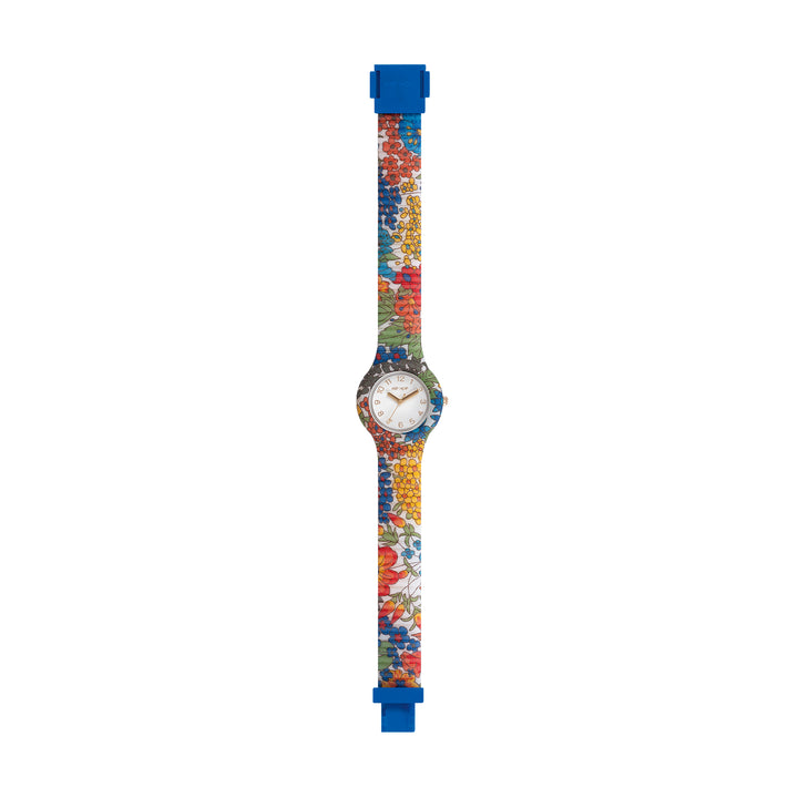 Hip Hop watch Electric Blue Flora collection 32mm HWU1300