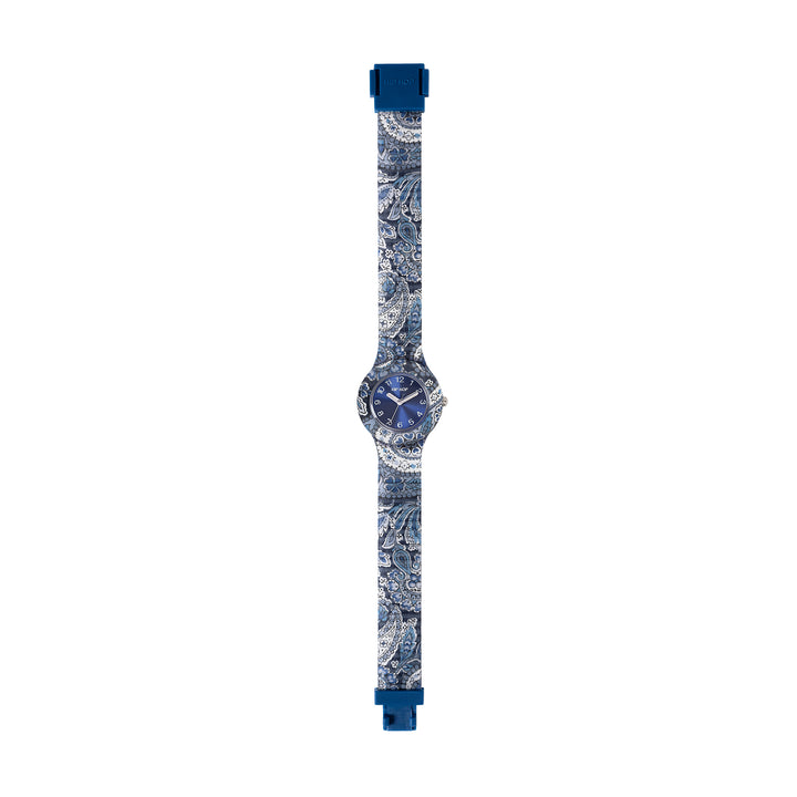 Hip Hop watch Blue Paisley collection 32mm HWU1308