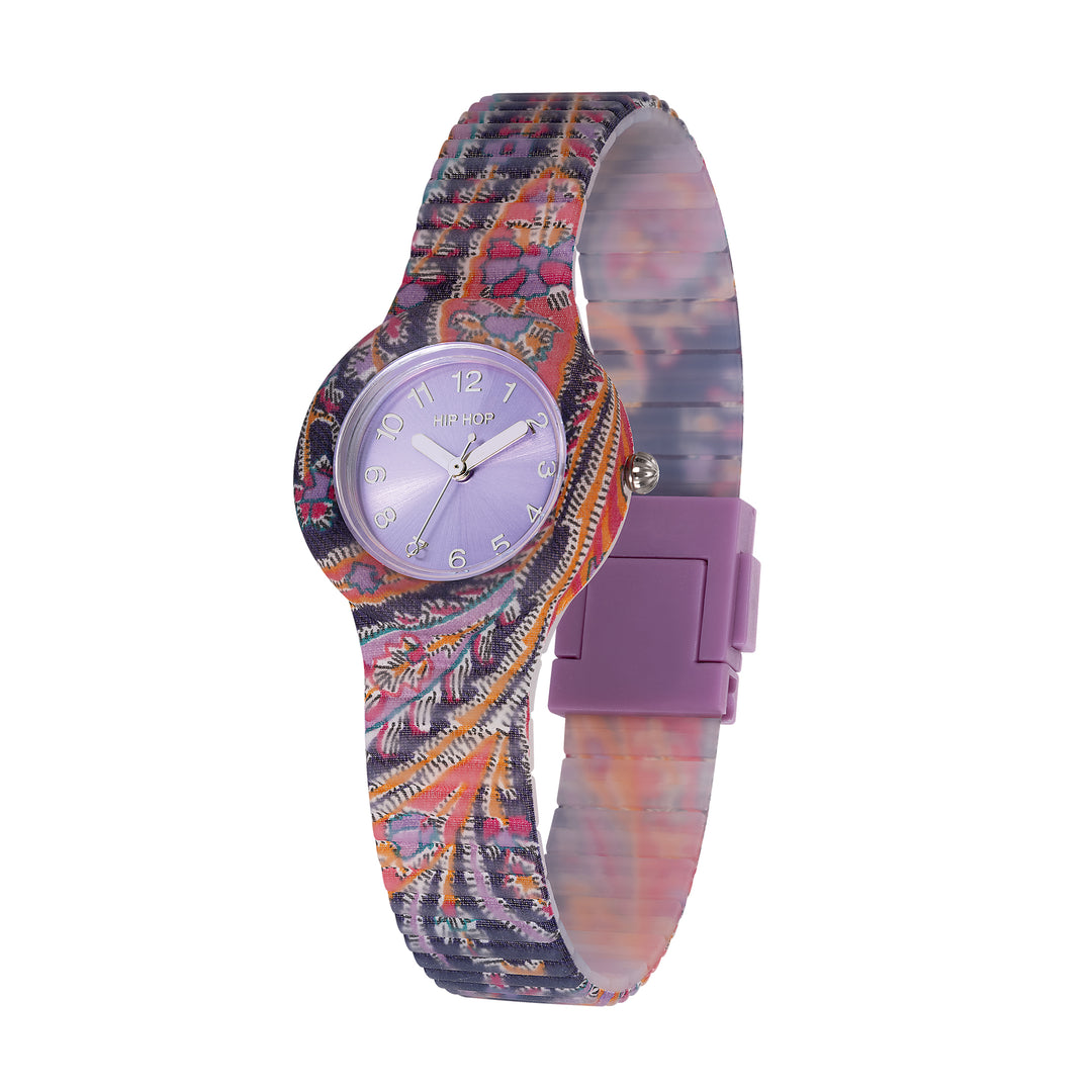 Hip Hop watch Lilac Paisley collection 32mm HWU1309
