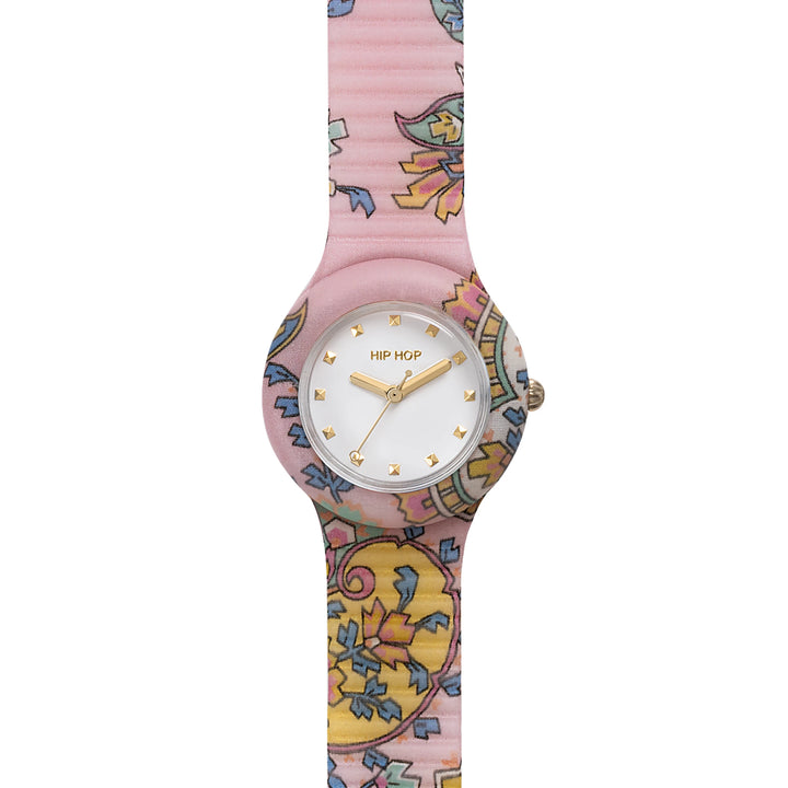 Hip Hop watch Pink Paisley collection 32mm HWU1310