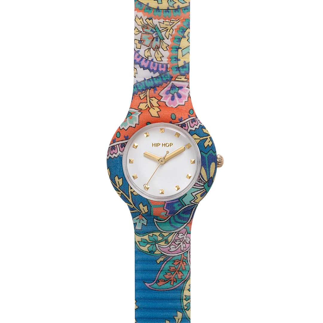 Hip Hop watch Blue Paisley collection 32mm HWU1311