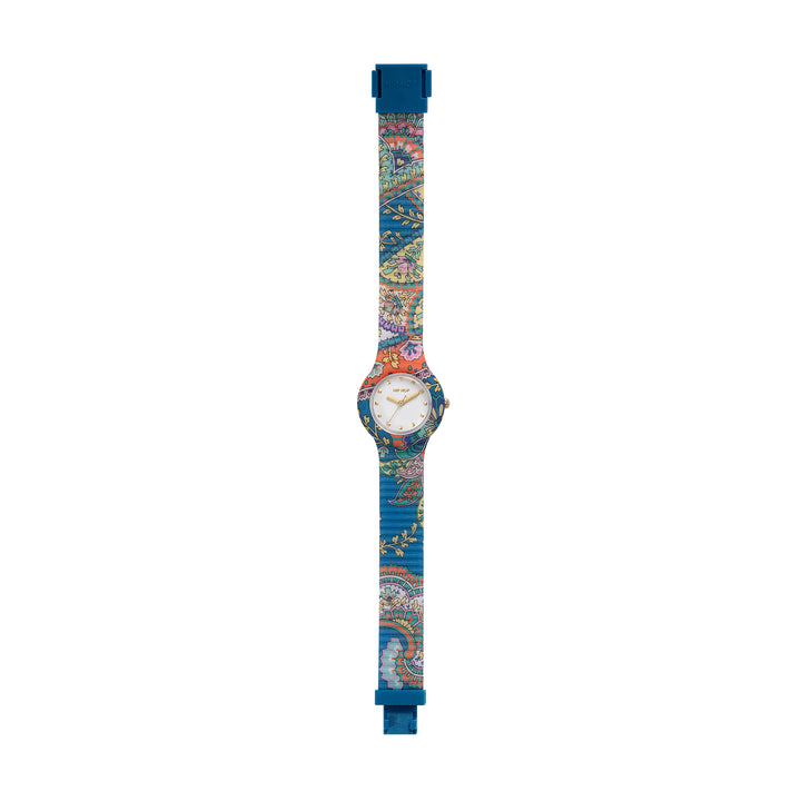 Hip Hop watch Blue Paisley collection 32mm HWU1311