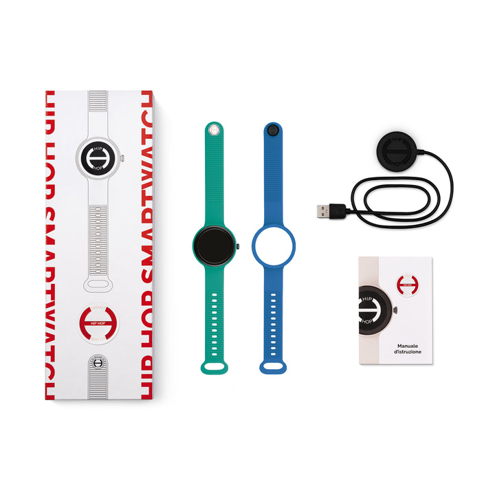 힙합 스마트워치 Hero.Next 브라이트 그리/블루 41mm HWU1313