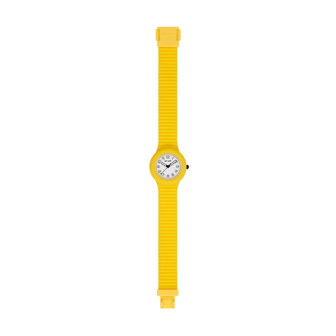 Hip Hop -kello Numbers Collection Keltainen 34mm HWU1329