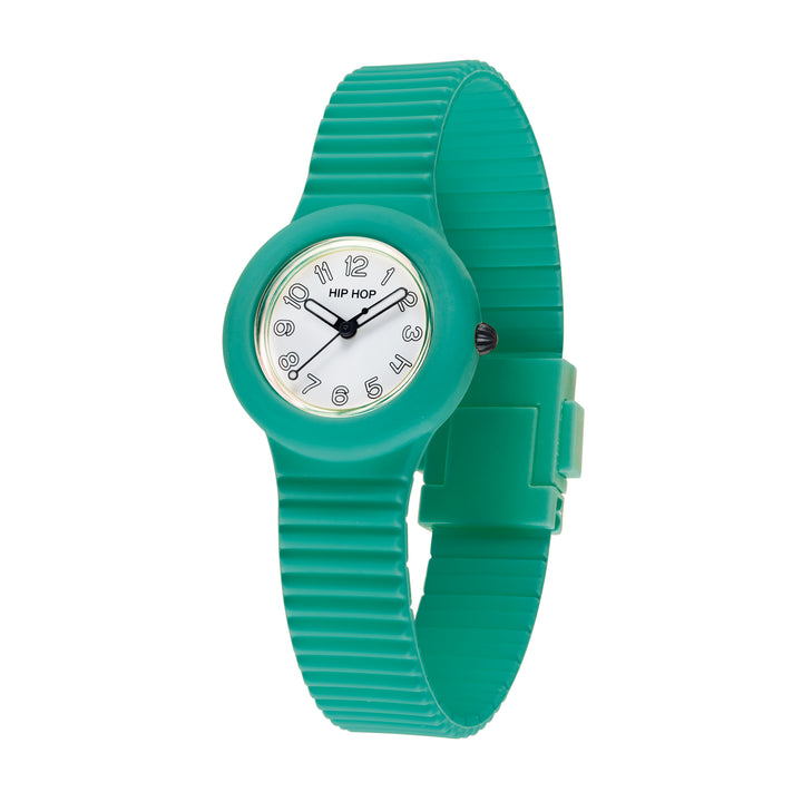 Hip-Hop-Uhr Numbers Collection Water Green 34mm HWU1330