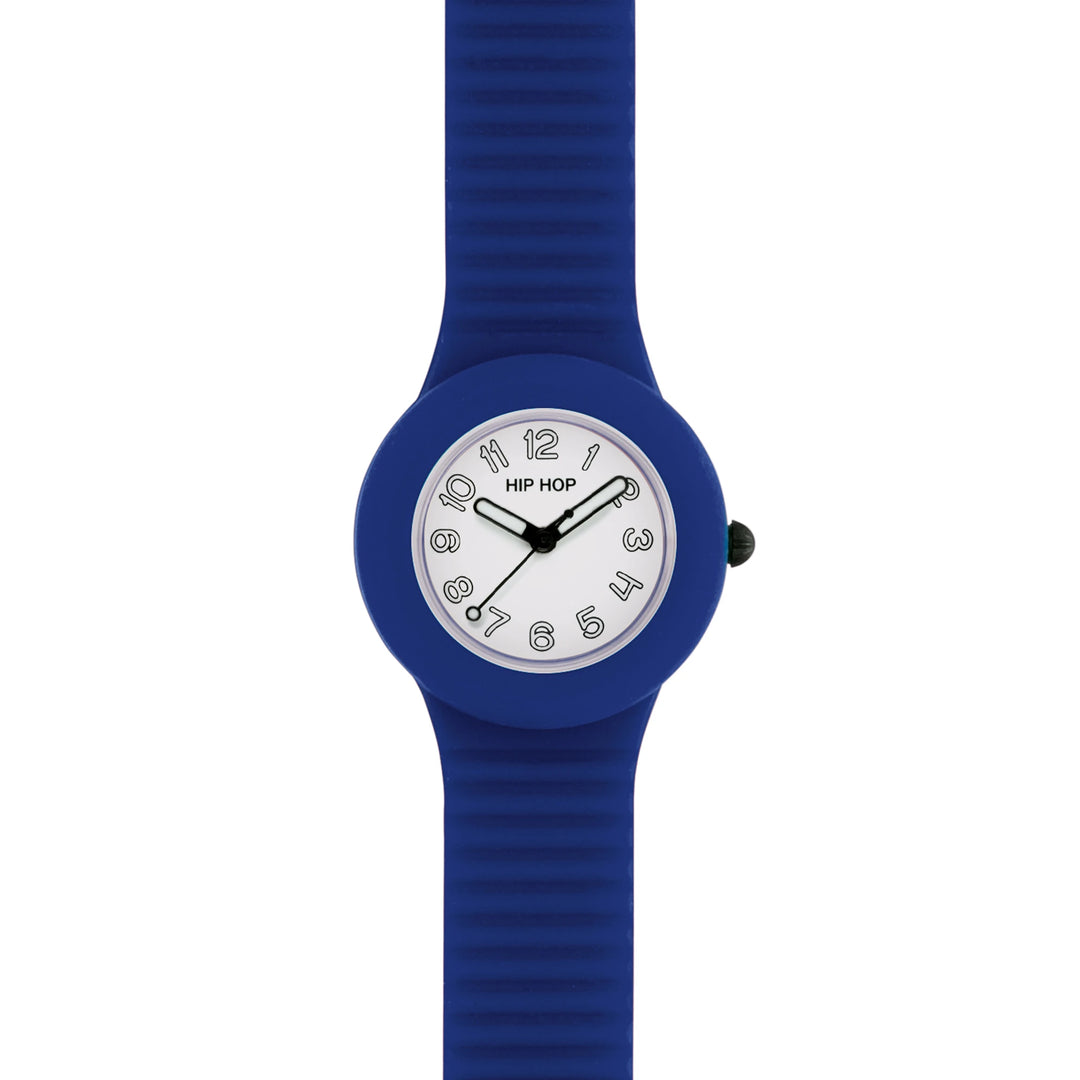 Hip Hop ur Numbers Collection Electric Blue 34mm HWU1331