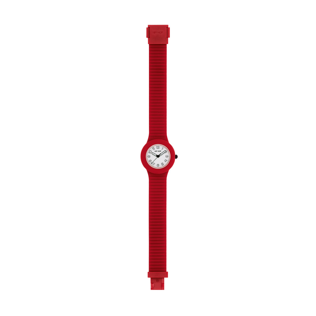 Hip Hop horloge Red Numbers Collection 32mm HWU1332